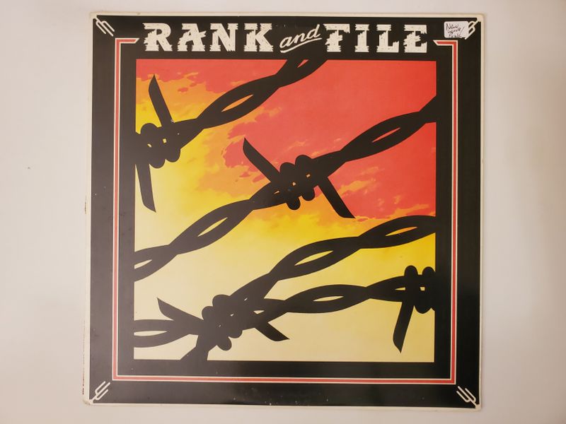 Rank and File Sundown vinyl record